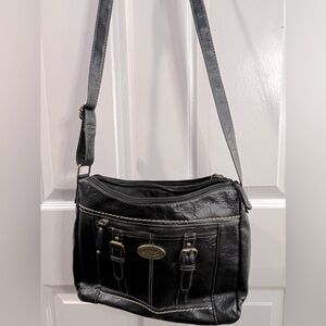 b.o.c. Black Crossbody Purse with Adjustable Strap